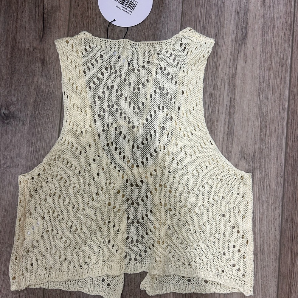 Princess Polly Walnut Top Cream - Picture 4 of 4